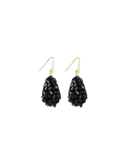 Lott Earrings Cone XS Raw - Black