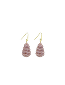 Lott Earrings Cone S - Dark Lila