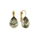 Camps &amp; Camps Earrings Drop Dark Grey