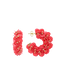 Lott Oorbellen Sequin Creole S - Coral