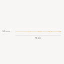 Blush bracelet 14k gold 2179YGO