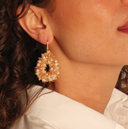 Lott Oorbellen Louise Double Stones Drop S