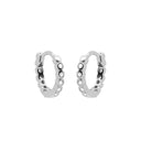 Karma Oorbellen Plain Hinged Hoops Missy 11mm