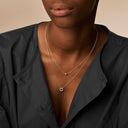 Blush necklace 14k gold 3120YGO