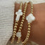 PScallme Armband Clover Small Pearl