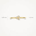 Blush ring 14k goud 1231YZI