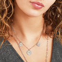 Stainless Steel Zilveren Ketting Locked In Love