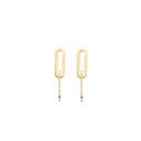 Blush earrings 14k gold 7262YGO