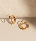 MIAB Oorbellen - Carved Twister Zilver