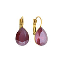 Oorbellen Camps & Camps Druppel Bordeaux