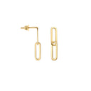 Blush earrings 14k gold 7262YGO