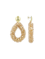 Lott Oorbellen Drop L Raw - Latte