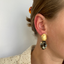 Lott Gray Earrings SW Element Oval M Diamond