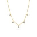 Blush necklace 14k gold 3157YZI