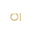 Blush earrings 14k gold 7263YGO