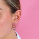 Earrings Camps &amp; Camps Drop Light Rose