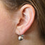 EARRINGS CAMPS CAMPS SILVER GLOBE