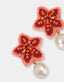 Olivia Dar Earrings Starfish Pearl Pink