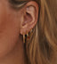 MIAB Earrings - Journey of Jade rounds silver