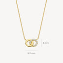 Blush ketting 14k goud 3126YZI