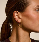 Anna + Nina Large Soleil Hoop Oorbellen