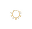 Anna + Nina Single Purity Ring Earring