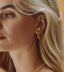 MIAB Earrings - Lemonade Rounds silver