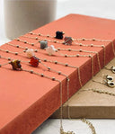 ZAG Bijoux Stainless Steel Gold Necklace Velasquez