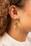 Lott Oorbellen Brushed Round Triple Hoops Glow M