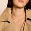Blush necklace 14k gold 3126YZI