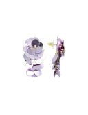 Lott Earrings Sequin Waterfall M - Metallic Lavender