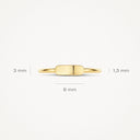 Blush ring 14k goud 1236YGO