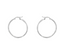 EARRINGS ANNA + NINA DAZZLING HOOP EARRINGS