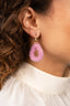 Lott Oorbellen Drop S Marquis - Lilac