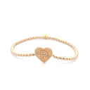 PScallme Armband Letter Heart