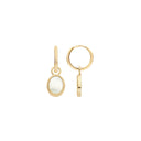 Blush earring 14k gold 9078YMP
