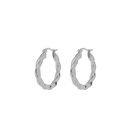 Anna + Nina Twisted Hoop Oorbellen