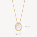 Blush ketting 14k goud 3154YMP