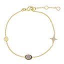 Pure by Nat Bracelet Joanne Smoky Quartz