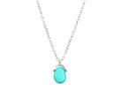 MAS Jewelz Edelsteen Ketting Bail Turquoise