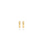 Blush earrings 14k gold 7221YGO