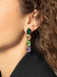 Lott Earrings Oval Waterfall Four Stones S - Mixed
