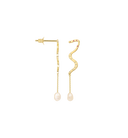 Anna + Nina Single Milky Way Stud Oorbel