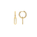 Blush earring 14k gold 9063YGO
