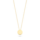 Blush necklace 14k gold 3080YGO