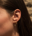 MIAB Oorbellen - Jade Rounds Mini Zilver