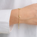 Pure by Nat Armband Rectangle Pendant