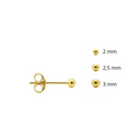 Karma Earrings Ball Earstuds