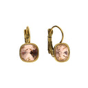 Earrings Camps &amp; Camps Square Vintage Rose