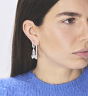 Anna + Nina Small Spiral Hoop Earrings